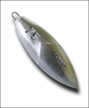 Zavorra Pesca Fonderia Roma Tommy con anello inox