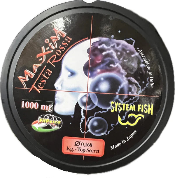 Filo Nylon Maxim Testa Rossa 1000 metri Filpesca