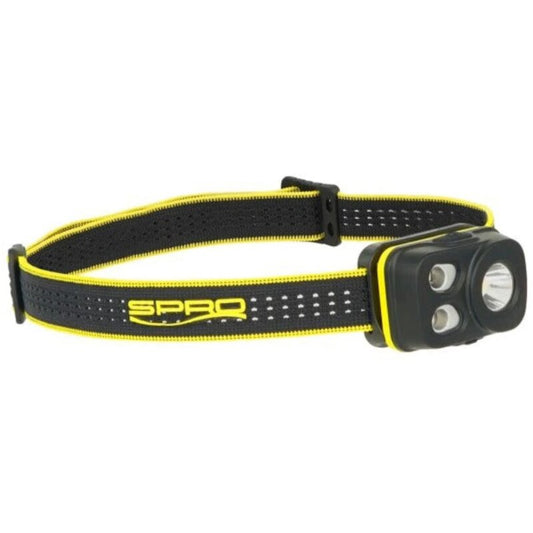 Lampada frontale Spro USB white/red