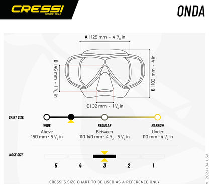 Maschera Snorkeling Onda Cressi