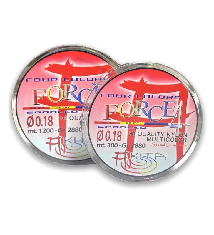 Nylon Multicolor Force 4 Akita 300 metri