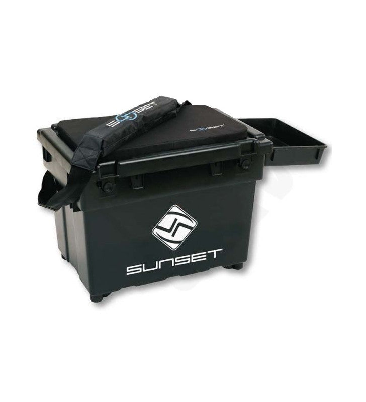 CassoneSunbox Sunset con cuscino tracolla e due vaschette