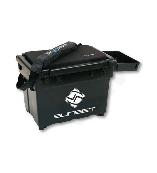 CassoneSunbox Sunset con cuscino tracolla e due vaschette