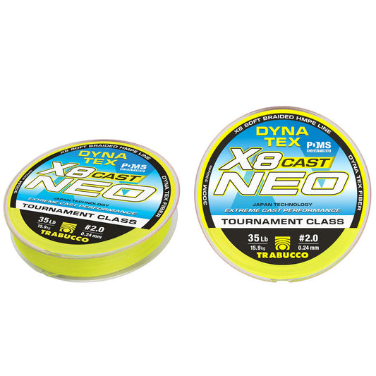 Filo Trecciato Neo X8 Cast Dyna Tex Trabucco 150 metri