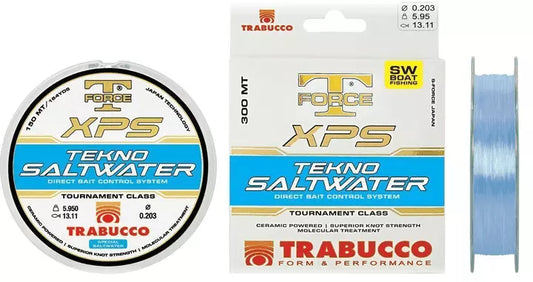 Filo Nylon T-Force Xps Tekno Saltwater Trabucco 300 metri